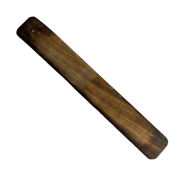 Retro Y2K Green Glitter Mirror Flower Mandala Incense Holder, ~10" - Picture 4 of 5